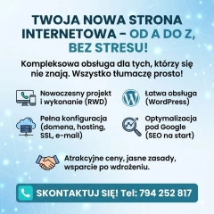 Strony internetowe TANIO od A do Z | Tanio strony www